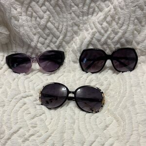 LOFT Women's Sunglasses - Black, Brown, Purple